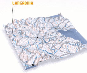 3d view of Langádhia