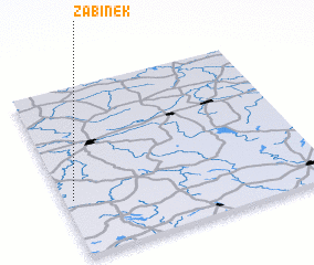 3d view of Żabinek