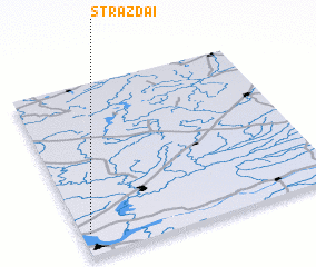 3d view of Strazdai