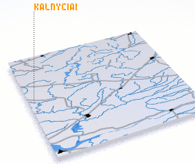 3d view of Kalnyčiai