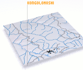 3d view of Kongolo-Moshi