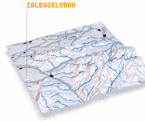 3d view of Sălbăgelu Nou