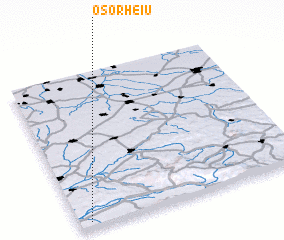 3d view of Oşorheiu