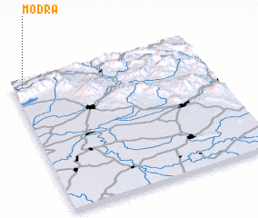 3d view of Modra