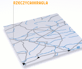 3d view of Rzeczyca Okrągła