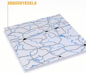 3d view of Krasnoye Selo