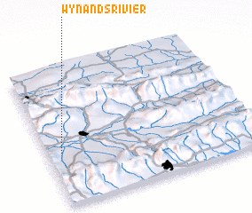 3d view of Wynandsrivier