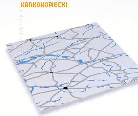 3d view of Kańkowo Piecki