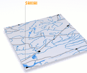 3d view of Šakiai