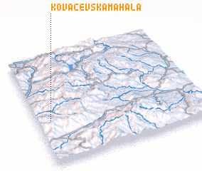 3d view of Kovačevska Mahala