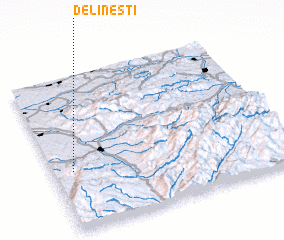 3d view of Delineşti