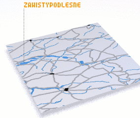 3d view of Zawisty Podleśne