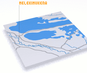 3d view of Meleki Mukena