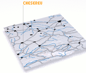 3d view of Cheşereu