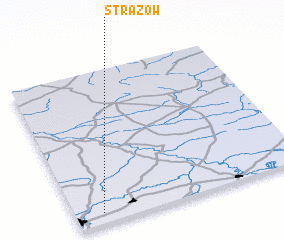 3d view of Strażów