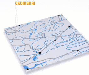 3d view of Gedikėnai