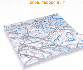 3d view of Gornje Dragovlje