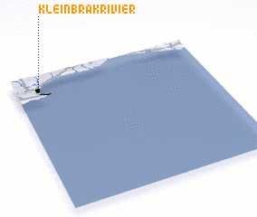 3d view of Klein-Brakrivier