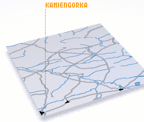 3d view of Kamień Górka