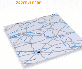 3d view of Zaręby Leśne