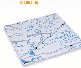 3d view of Šiaudaliai