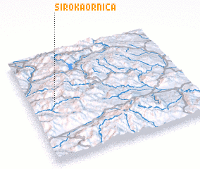 3d view of Siroka Ornica