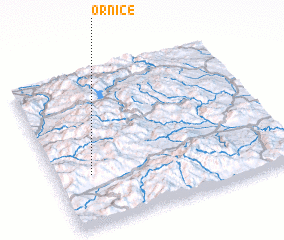 3d view of Orniče