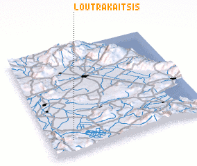 3d view of Loutrá Kaḯtsis