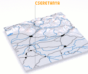 3d view of Cseretanya