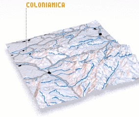 3d view of Colonia Mică