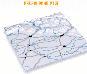 3d view of Paladʼ-Komarivtsi
