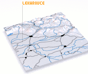 3d view of Lekárovce