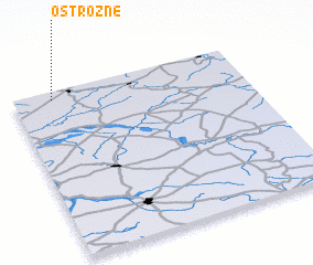 3d view of Ostróżne