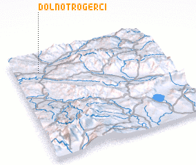 3d view of Dolno Trogerci