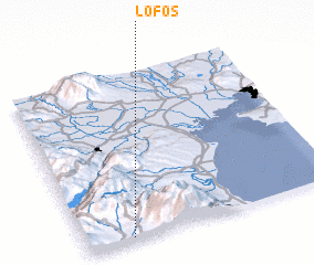 3d view of Lófos