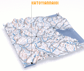 3d view of Káto Yiannaíoi