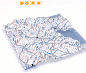 3d view of Karvoúnion