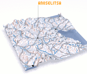 3d view of Áno Sélitsa