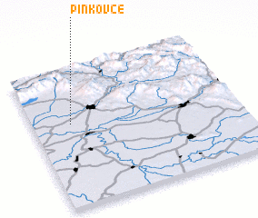 3d view of Pinkovce