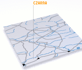 3d view of Czarna