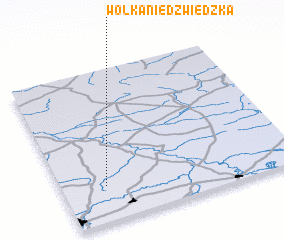 3d view of Wólka Niedźwiedzka