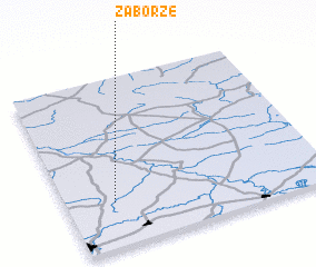 3d view of Zaborze