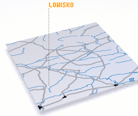 3d view of Łowisko