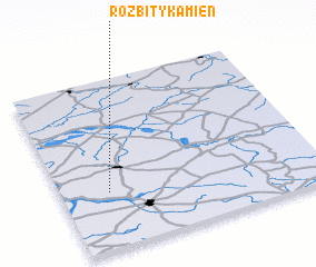 3d view of Rozbity Kamień