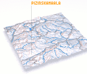 3d view of Pižinska Maala