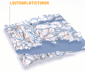 3d view of Loutrá Platistómon