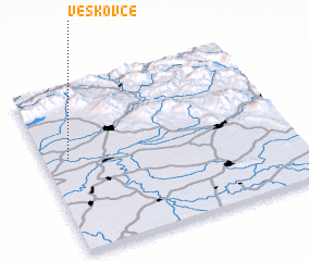 3d view of Veškovce