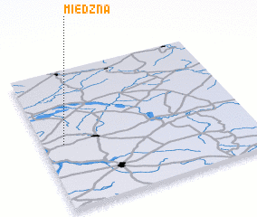 3d view of Miedzna