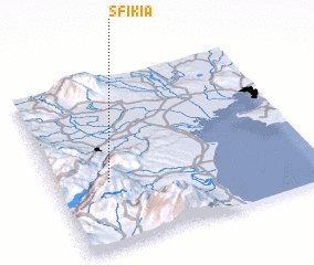 3d view of Sfikiá