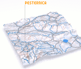 3d view of Pešternica